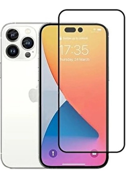 Iphone 14 Pro Max Uyumlu 9d Tam Kaplayan Parmak Izi Bırakmayan Ekran Koruyucu Film - LKM1079-3763