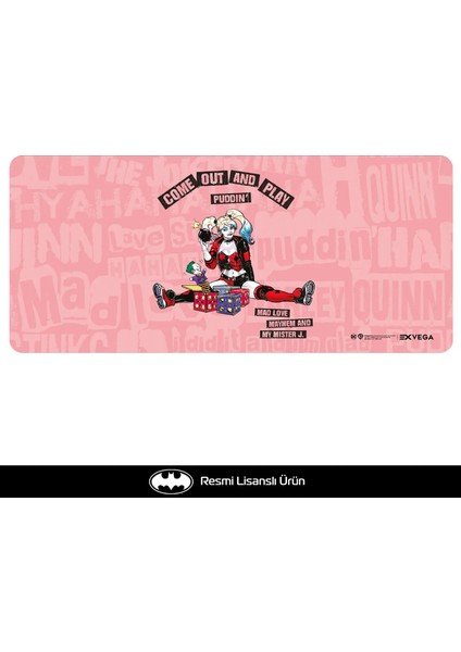 Harley Quinn Come Out And Play Mousepad Xxl 90×40