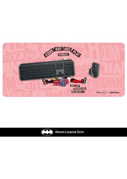 Harley Quinn Come Out And Play Mousepad Xxl 90×40