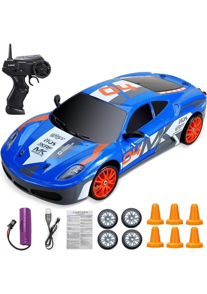 1:24 Simüle Gtr Uzaktan Kumandalı Drift Arabası Çocuk Oyuncağı (Yurt Dışından)