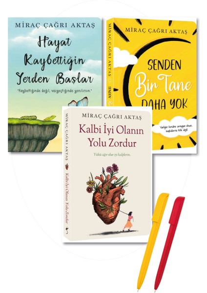 Kalbi İyi Olanın Yolu Zordur / Senden Bir Tane Daha Yok / Hayat Kaybettiğin Yerden Başlar - Miraç Çağrı Aktaş + Alfa Kalem