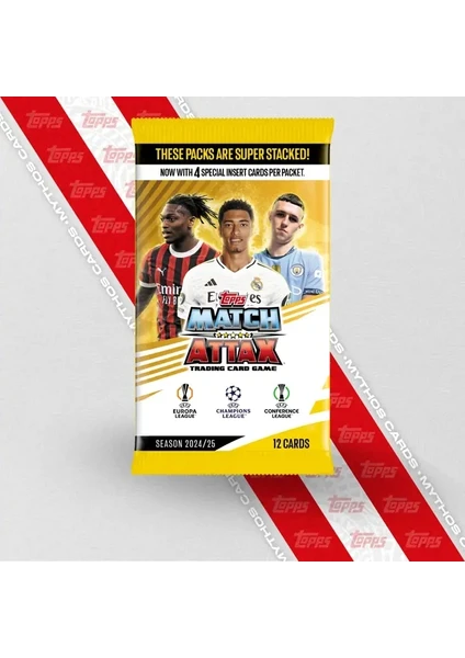 Mythos Cards Topps Match Attax 24/25 - Paket