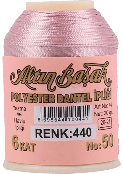 3 Adet Oya ve Dantel Ipi 20 gr - Royaleks - No: 251 - 440 - 455