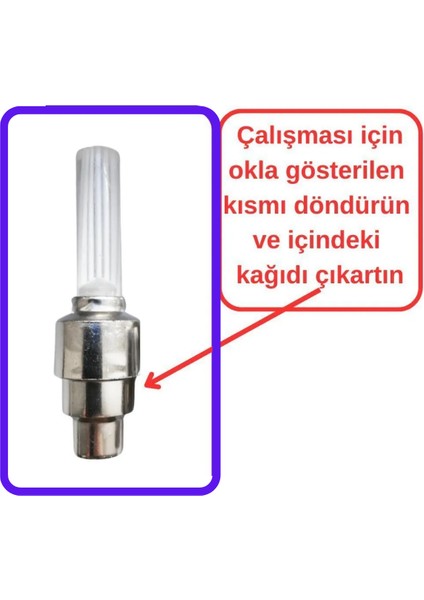 2 Farklı Renk Hareket Sensörlü Tekerlek Sibop Işık Araba Motorsiklet Bisiklet Aydınlatıcı LED Lamba