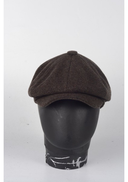 Kışlık 8 Parca Yün Balık Sırtı Peaky Blinders Model Erkek Kasket Şapka modelleri