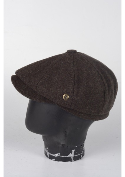 Kışlık 8 Parca Yün Balık Sırtı Peaky Blinders Model Erkek Kasket Şapka fırsatları