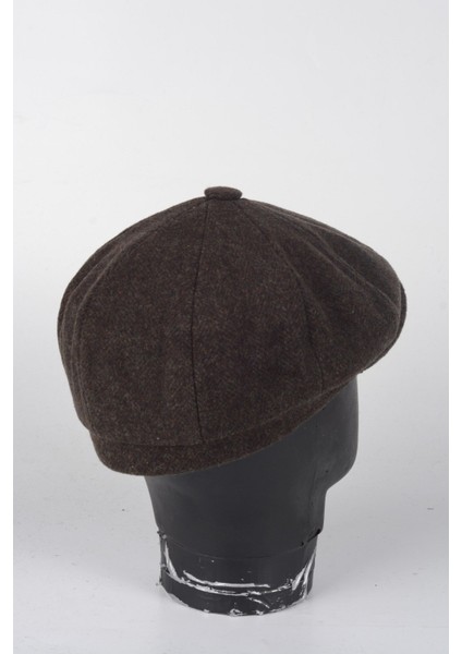 Kışlık 8 Parca Yün Balık Sırtı Peaky Blinders Model Erkek Kasket Şapka indirimleri