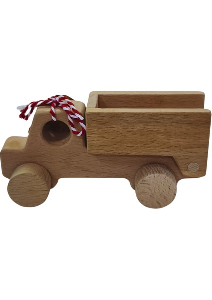 Gg Toys - Montessori Doğal Ahşap Tekerlekli Oyuncak - Damperli Kamyon fiyatları