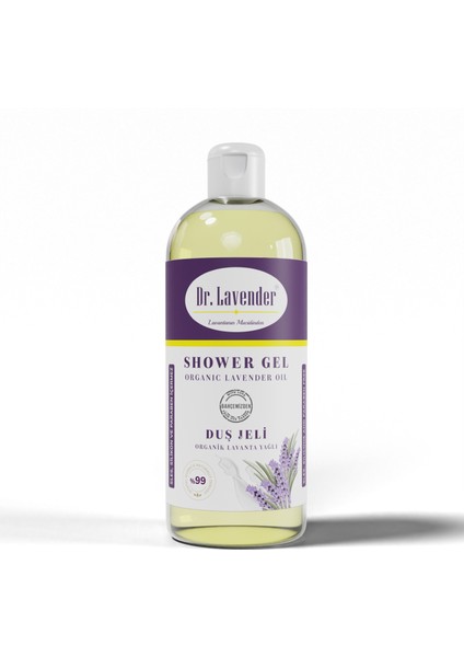Lavanta Yağlı Banyo Duş Jeli 400 ml Lavanta Rahatlatıcı Duş Jeli