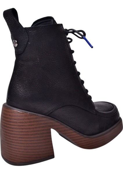 D24KB-4615 Siyah Kadın Deri Bot fırsatları