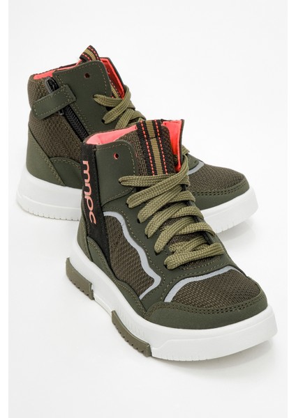 Erkek Çocuk Haki Anatomik Sneaker Bot