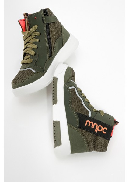 Erkek Çocuk Haki Anatomik Sneaker Bot