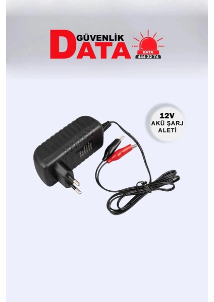 12V Akü Şarj Cihazı Şarz Aleti Akülü Araba Araç Için 12V Adaptör