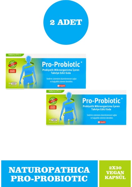 Pro-Probiotic 30 Kapsül x 2 Adet
