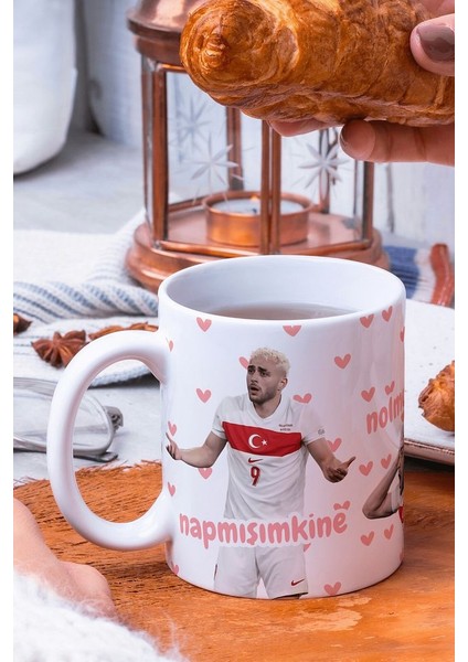 Major Selection Barış Alper Yılmaz Kurdeleli Özel Tasarımlı Baskılı Kupa Bardak