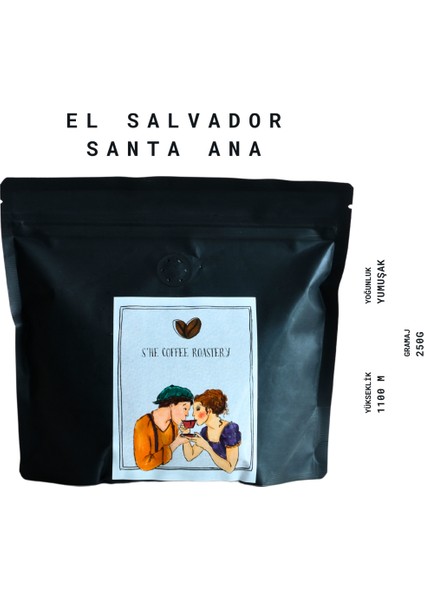 El Salvador Filtre Kahve 250 gr