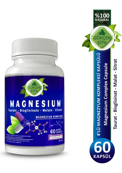 Magnezyum Kompleksi Kapsül (Magnesium Complex Capsule)