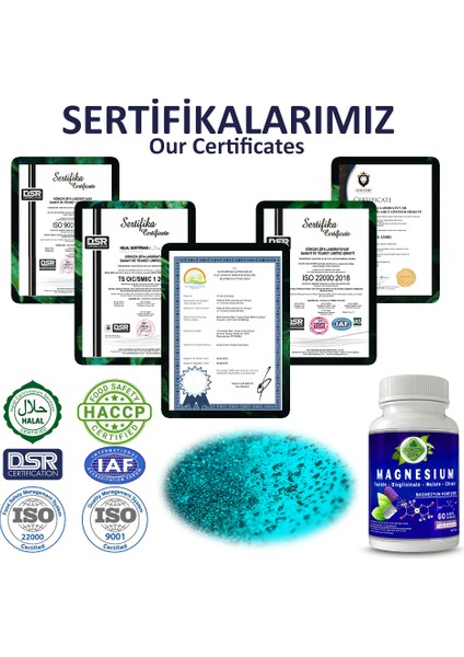 Magnezyum Kompleksi Kapsül (Magnesium Complex Capsule)