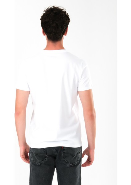 Zero Give Regular Fit T-Shirt Erkek - Beyaz