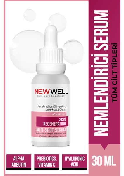 New Well Nemlendirici Serum 30 ml