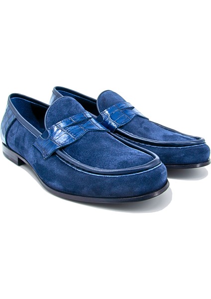 Kuşaklı Navy Erkek Casual Ayakkabı