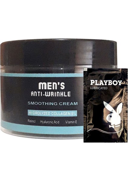 Anti-Wrinkle Smoothing Cream 100 ml Erkek Yüz Ve Cilt Gençlik Bakım Kremi + Hediye Jelberık:0012