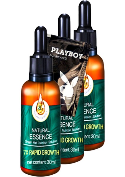 Rapid Growth Saç Bakım Serumu 30 ml x 3 adet + Jel