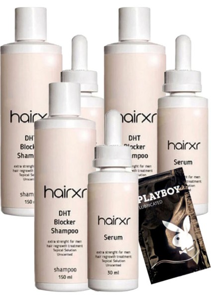 Dht Blocker Saç Bakım Şampuanı 150 ml x 3 adet + Serum 30 ml + Jel
