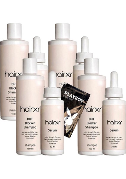 Dht Blocker Saç Bakım Şampuanı 150 ml x 4 adet + Serum 30 ml + Jel