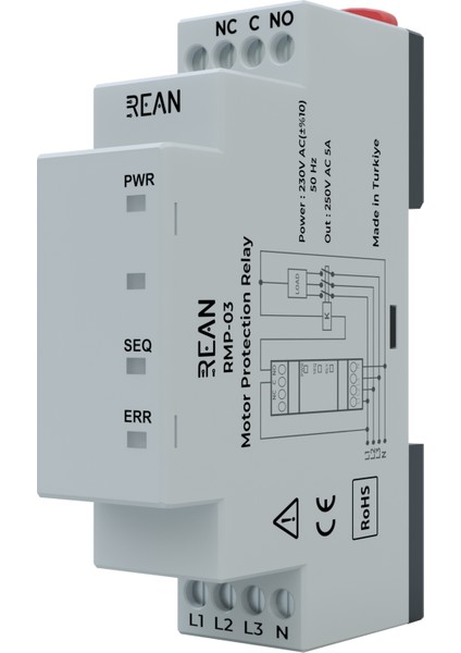 Rmp-03 Faz (Motor) Koruma Rölesi