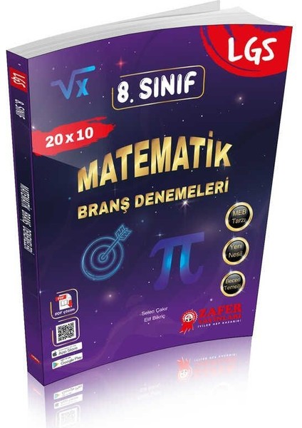 LGS 8. Sınıf Matematik Branş Denemeleri Soru Bankası