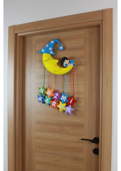 Nazmi Karan Isimli Aydedeli Bebek Odası Kapı Süsü modelleri