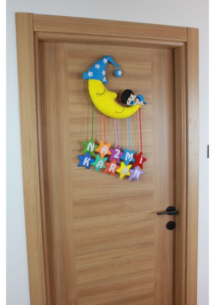 Nazmi Karan Isimli Aydedeli Bebek Odası Kapı Süsü fırsatları