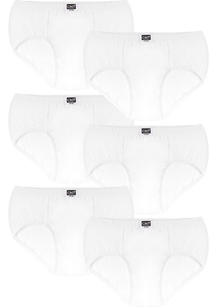 Erkek Çocuk Pamuklu Esnek Beyaz Külot 6'lı Paket fiyatları