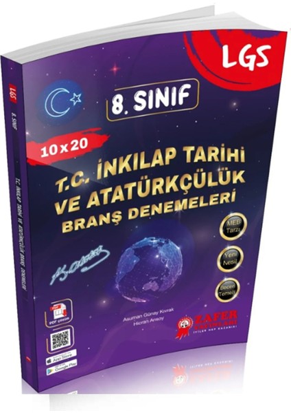 8. Sınıf İnkılap Tarihi ve Atatürkçülük Branş Denemeleri Soru Bankası LGS - YENi