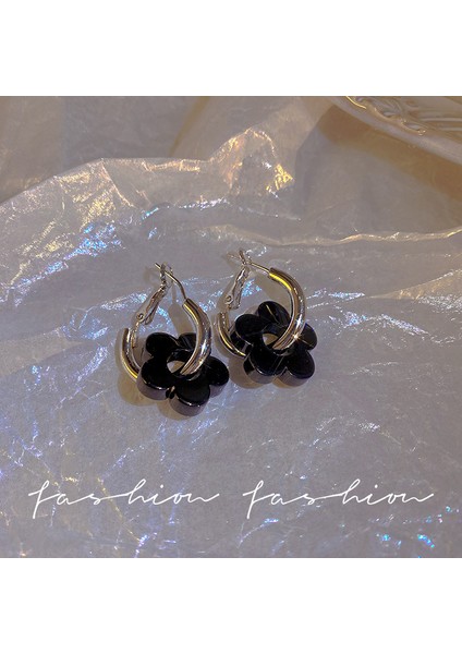 S925 Gümüş Iğne Retro Fransız Inci Küpeleri, Üst Düzey, Çok Yönlü, Basit ve Kişiselleştirilmiş Küpeler (Yurt Dışından)