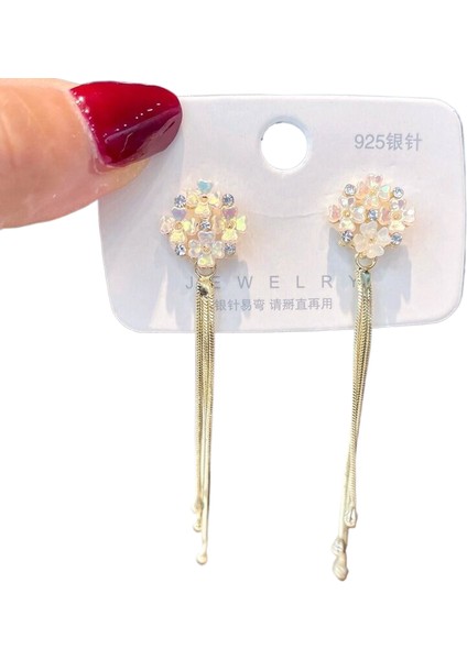 Uzun Püskül Küpeler, Yeni Trend Tarz, Modaya Uygun ve Küpeler, Kadın Küpeleri (Yurt Dışından)