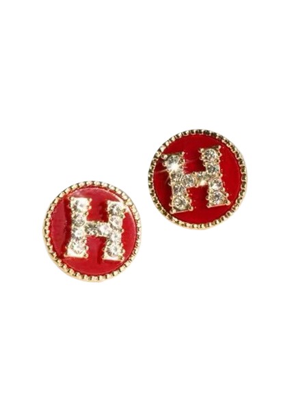 Kore Tarzı Kamelya Tarzı Delinmemiş Küpe Inci Çiçek Dama Tahtası Elmas Küpe Kadınlar Için (Yurt Dışından)