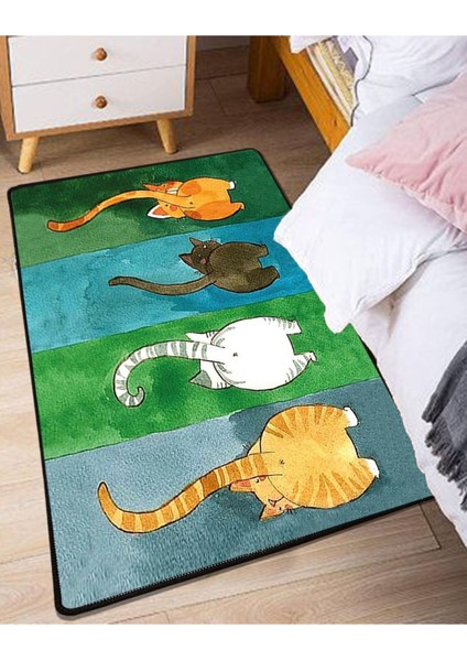 Gatto Carino Dekoratif Halı Djt 120 x 180