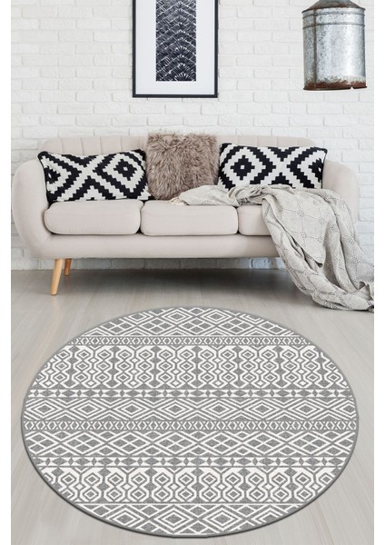 Order Cap Modern Tasarım Yıkanabilir Kaymaz Taban Halı Djt