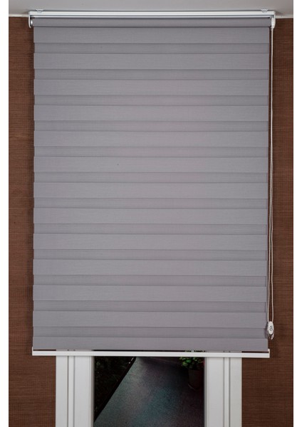 Gri Zebra Perde