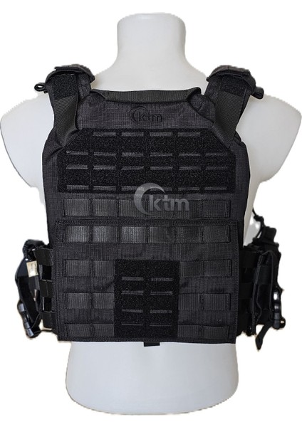 Kuyak-Ata® Hücum Yeleği,model-4, Siyah Renk