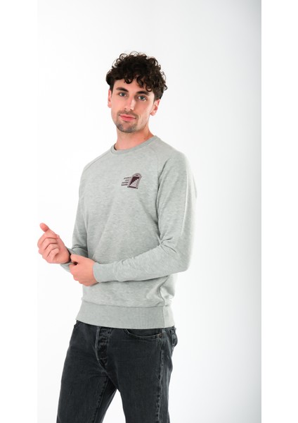 Protect Your Mental Health Regular Fit Sweatshirt Erkek - Gri fırsatları