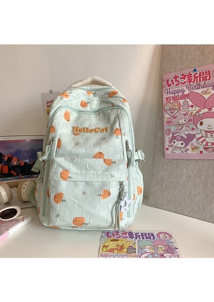 Sevimli Yumuşak Kız Baskılı Sırt Çantası, Tatlı Ilkokul ve Ortaokul Öğrenci Sırt Çantası (Yurt Dışından)