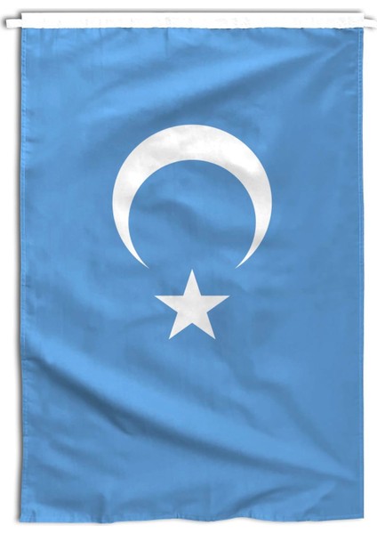Doğu Türkistan Ülke Bayrağı 1. Kalite Raşel Kumaş 200x300 Cm fiyatları