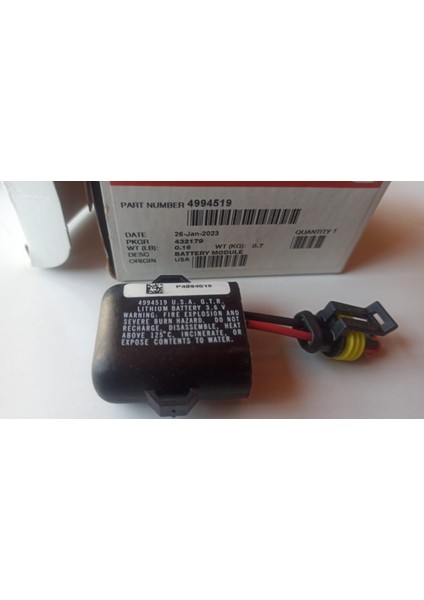 Orijinal Cummins Motor Pil Modülü 4994519