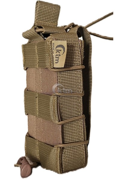 Tekli Lastikli Şarjör Cebi, 5,56 Mm. Coyote fırsatları