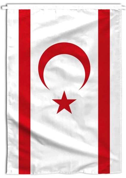 Kıbrıs Ülke Bayrağı 1. Kalite Raşel Kumaş 150x225 Cm fiyatları