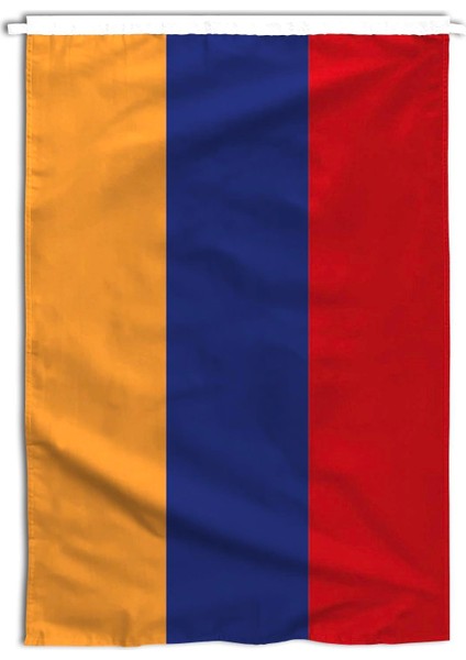 Ermenistan Ülke Bayrağı 1. Kalite Raşel Kumaş 400x600 Cm