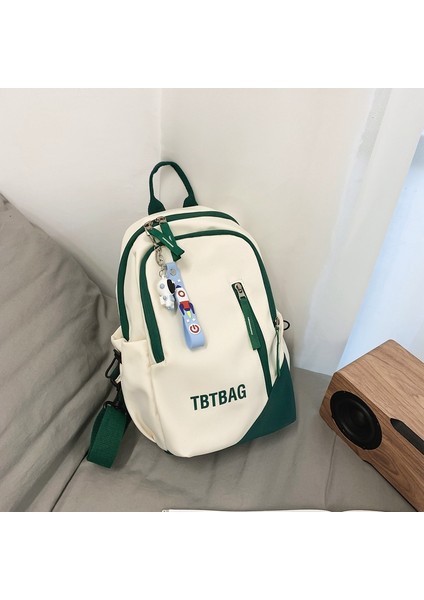 Trendy Marka Iş Kıyafeti Fonksiyonel Crossbody Çanta Japon Kanvas Kızın Küçük Sırt Çantası Kadınlar Için Rahat Çok Yönlü Öğrenci Spor Göğüs Çantası (Yurt Dışından)